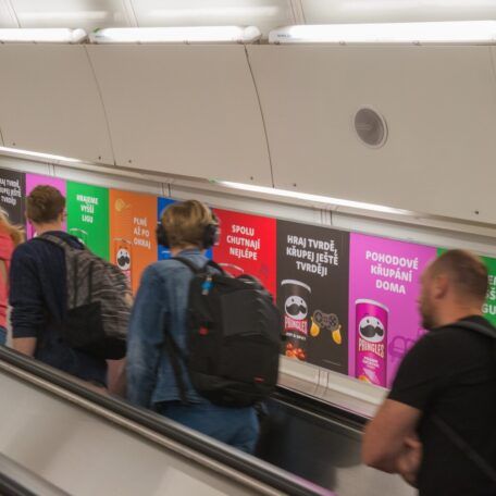 blízko obchodních center