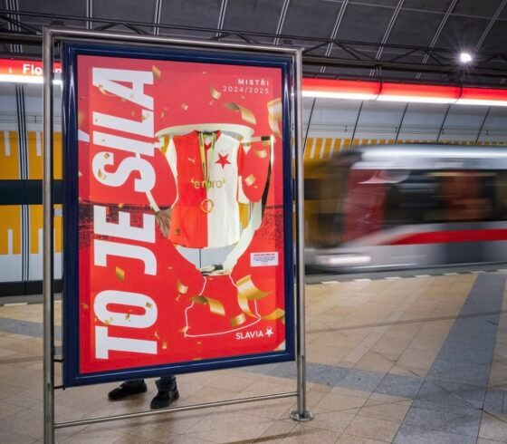 Slavia a její mistrovská jízda pražským metrem